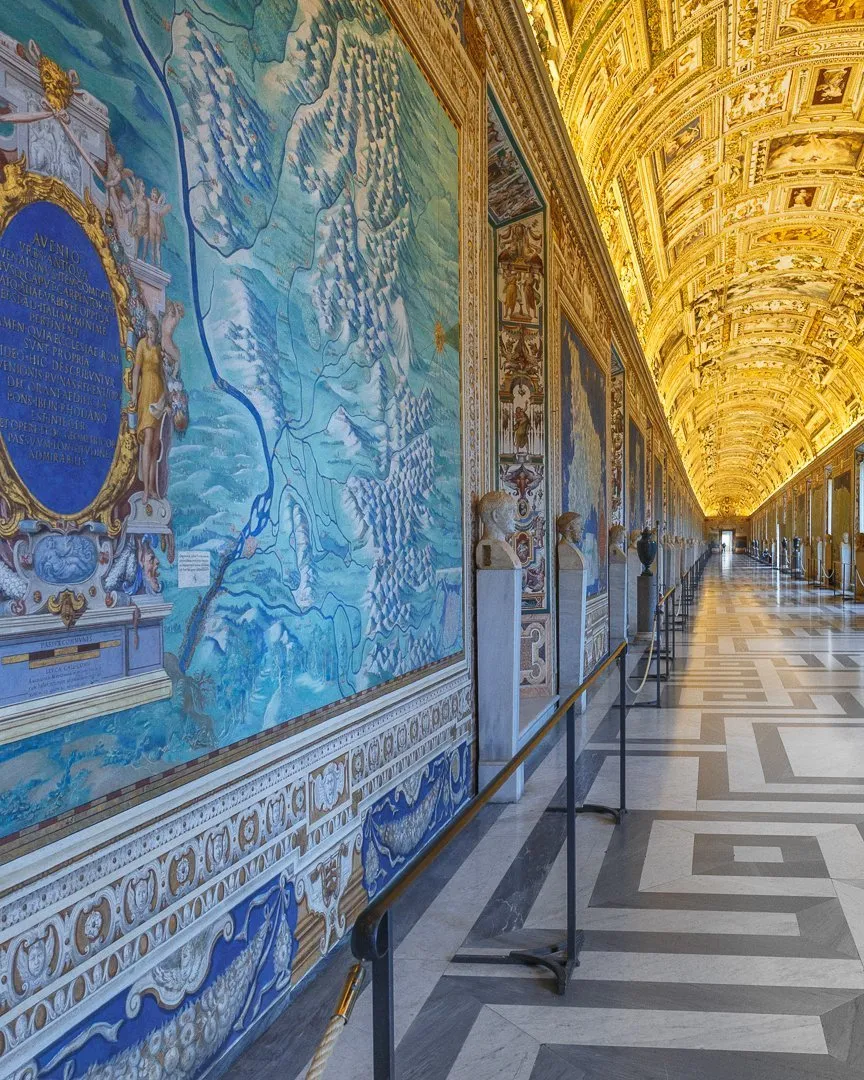 Galleria delle carte geografiche, musei vaticani