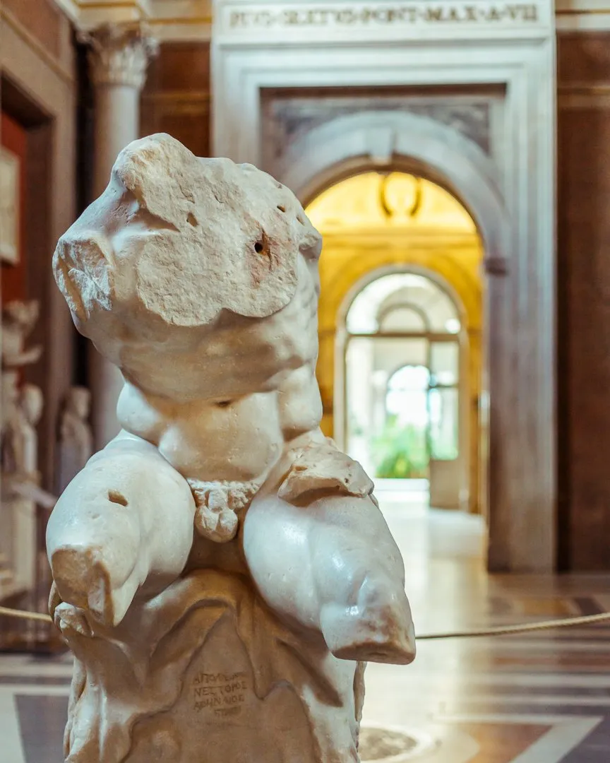 Torso del Belvedere, Musei Vaticani