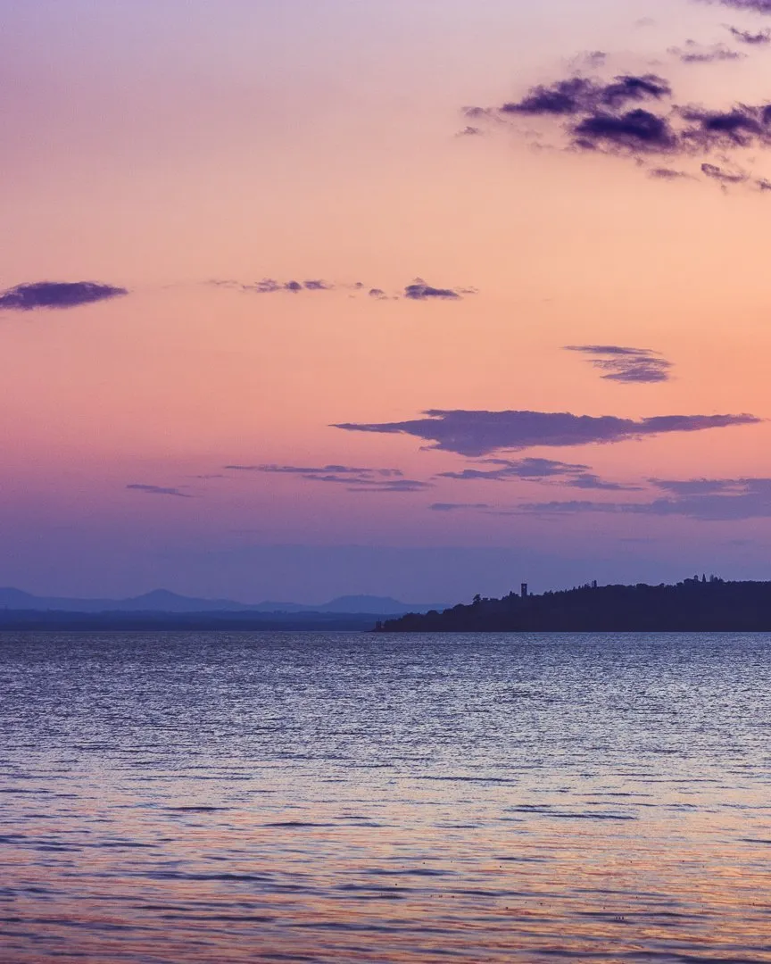 Tramonto LAgo Trasimeno