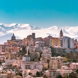 Panorama di Chieti e Majella